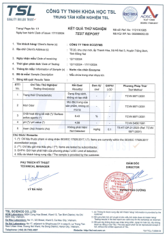 Chứng Nhận Nước Rửa Chén Đạt Chuần 