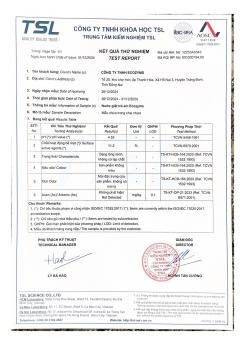 Chứng Nhận Nước Giặt Quần Áo Trẻ Em Đạt chuẩn