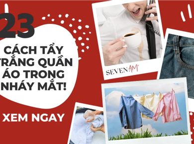 23 cách tẩy trắng quần áo trong nháy mắt: Đừng vội bỏ đi mà hãy áp dụng ngay các mẹo này