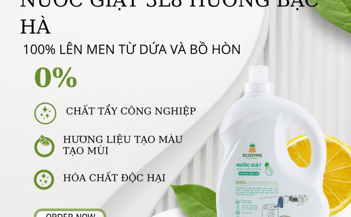 Nước Giặt 3L8