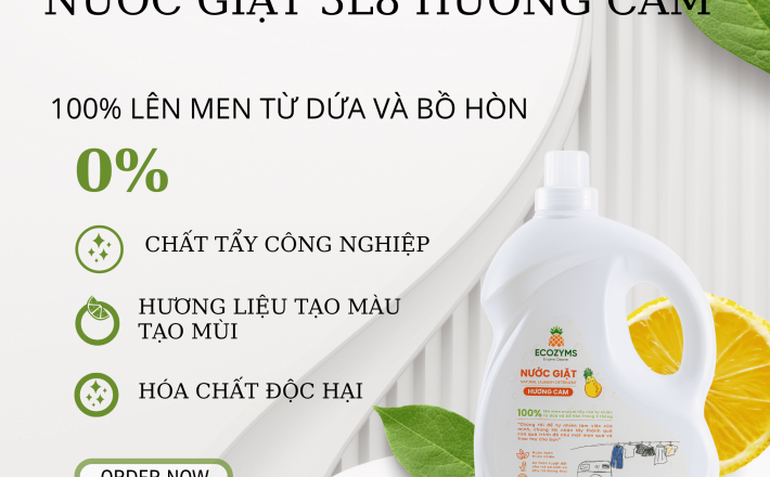 Nước Giặt 3L8