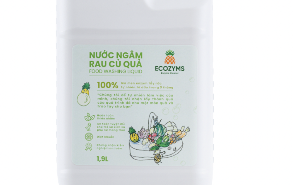 Nước Ngâm Rau Củ Quả 1L9