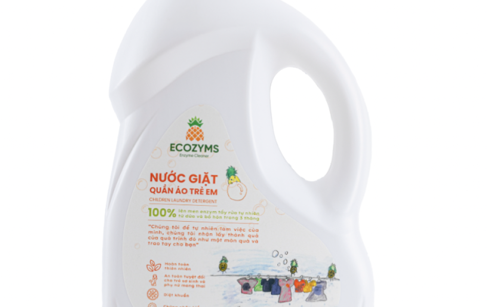 Nước Giặt Quần Áo Trẻ Em 1L9