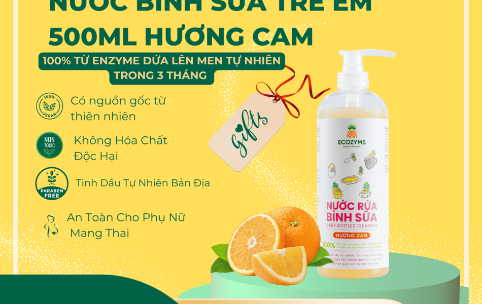 Nước Rửa Bình Sữa 500ml