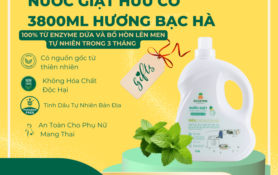 Nước Giặt 3L8