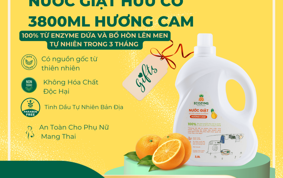 Nước Giặt 3L8