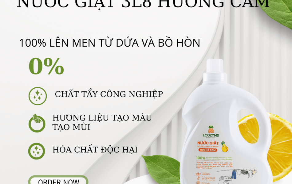 Nước Giặt 3L8